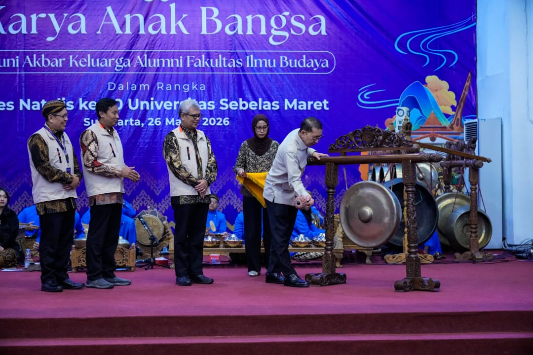 Menteri Kebudayaan Fadli Zon Buka Gelar Budaya UNS, Soroti Budaya sebagai Kekuatan Strategis Bangsa